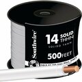 Southwire 500 Ft. 14 AWG Solid White THHN Electrical Wire 11580858